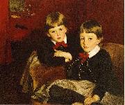 John Singer Sargent Portrait of Two Children painting
